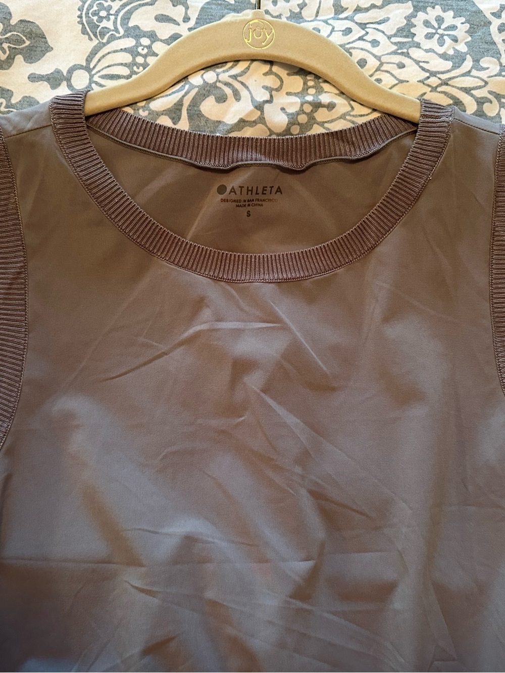 Athleta Rincon Dress, Decadent Tan, with an elasticated waistband size S - Picture 7 of 13